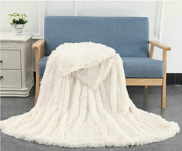 Ultra Soft PV Plush Blanket – Cozy Throw Blanket for Sofa, Bed, Office, Nap, Air Conditioning & Photo Background